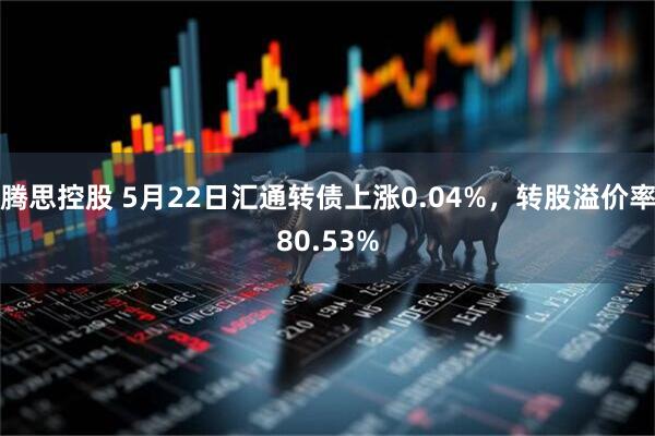 腾思控股 5月22日汇通转债上涨0.04%，转股溢价率80.53%
