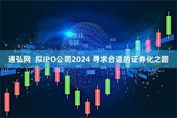 通弘网  拟IPO公司2024 寻求合适的证券化之路
